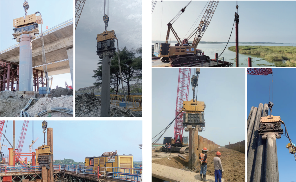 Hydraulic Vibro Hammer – High-Impact Piling Attachment