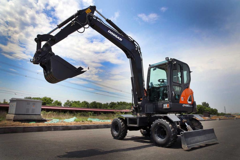 Mastering Every Worksite: The Superior Design of Wheeled Excavators